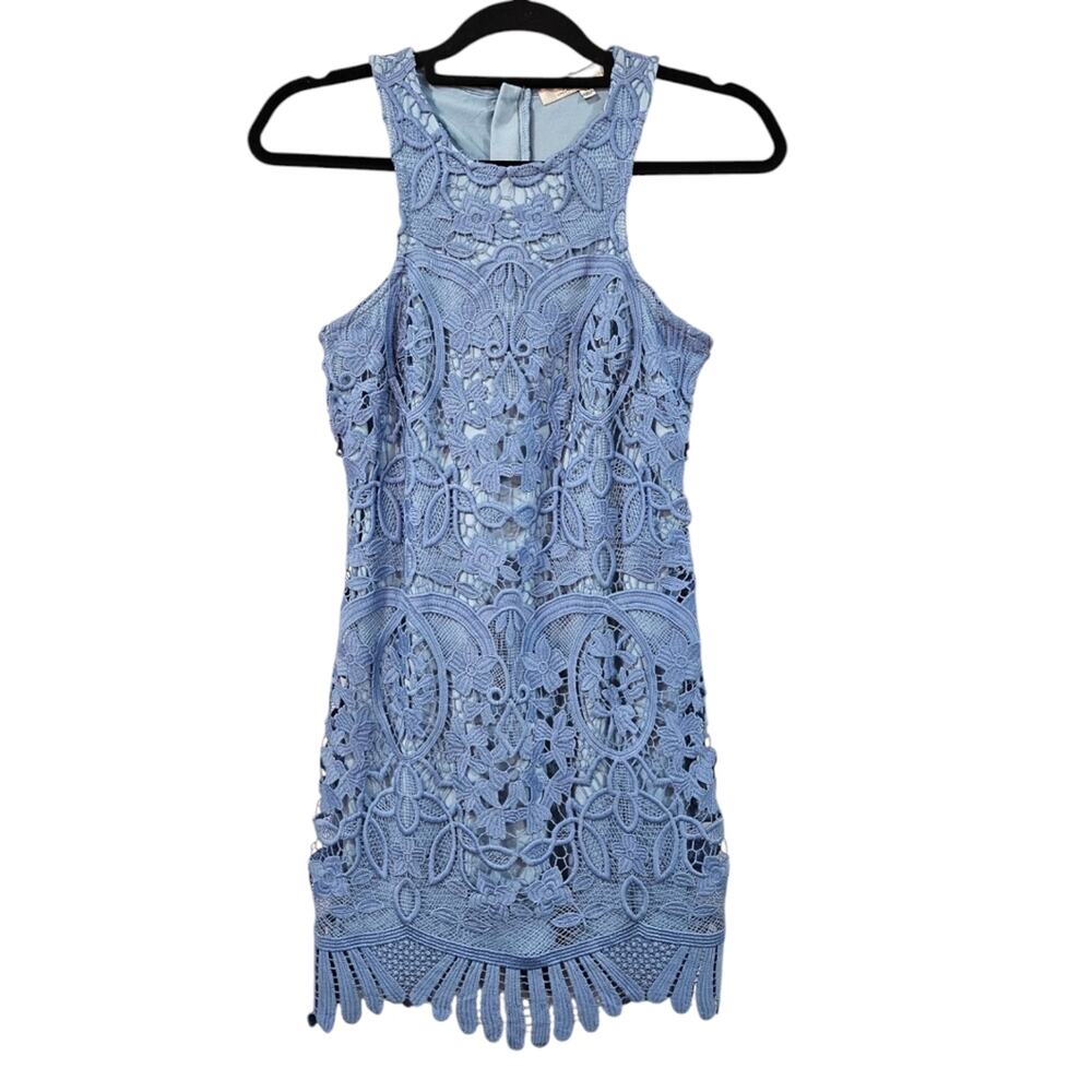 Lovers + Friends Caspian Shirt Lace Dress Size XS